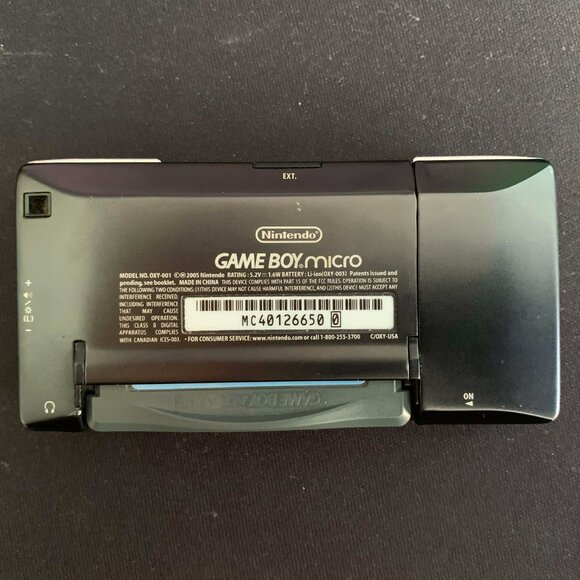 Nintendo Game Boy Micro Silver/Black – Vintage – Great Condition - Picture 4 of 11
